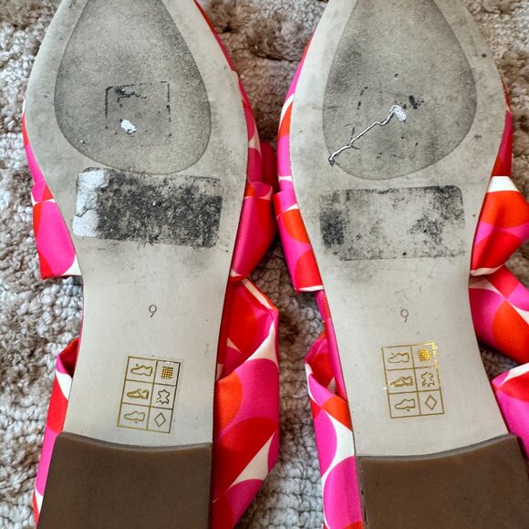 Jeffrey Campbell Pink, Orange and cream flats size 9 - Picture 5 of 5